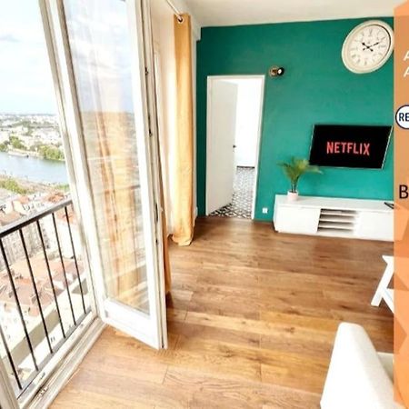 Ciel De Paris : Vue Tour Eiffel Lejlighed Choisy-le-Roi Eksteriør billede