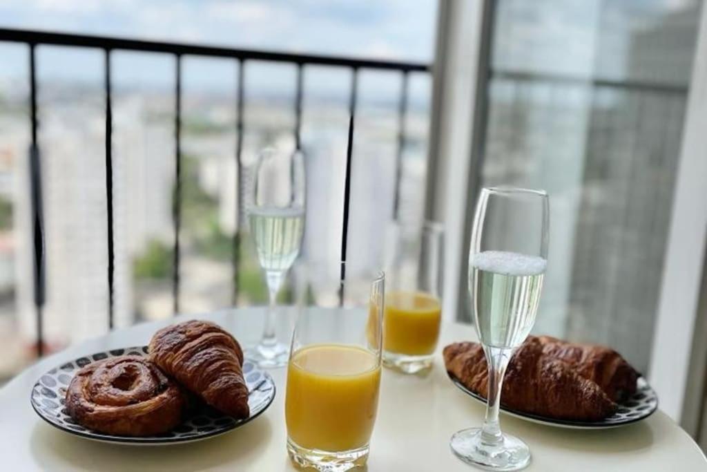Ciel De Paris : Vue Tour Eiffel Lejlighed Choisy-le-Roi Eksteriør billede