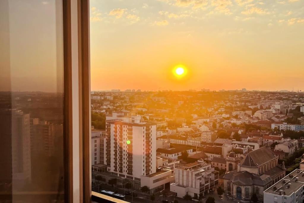 Ciel De Paris : Vue Tour Eiffel Lejlighed Choisy-le-Roi Eksteriør billede